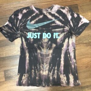 Nike T-shirt just do it Tye dye
